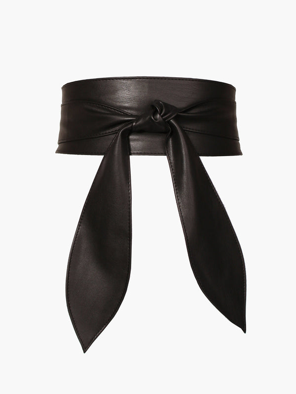 LOVEVVR Faux Leather Wrap Belt