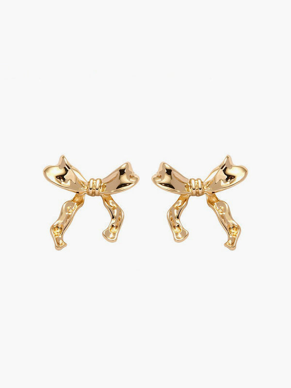 LOVEVVR Bow Stud Earrings