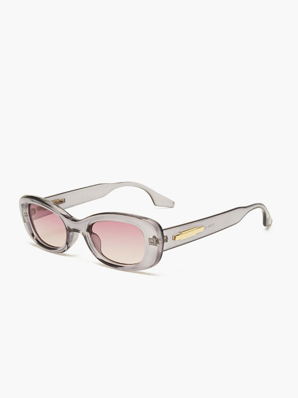 LOVEVVR Crystal Color Frame Sunglasses