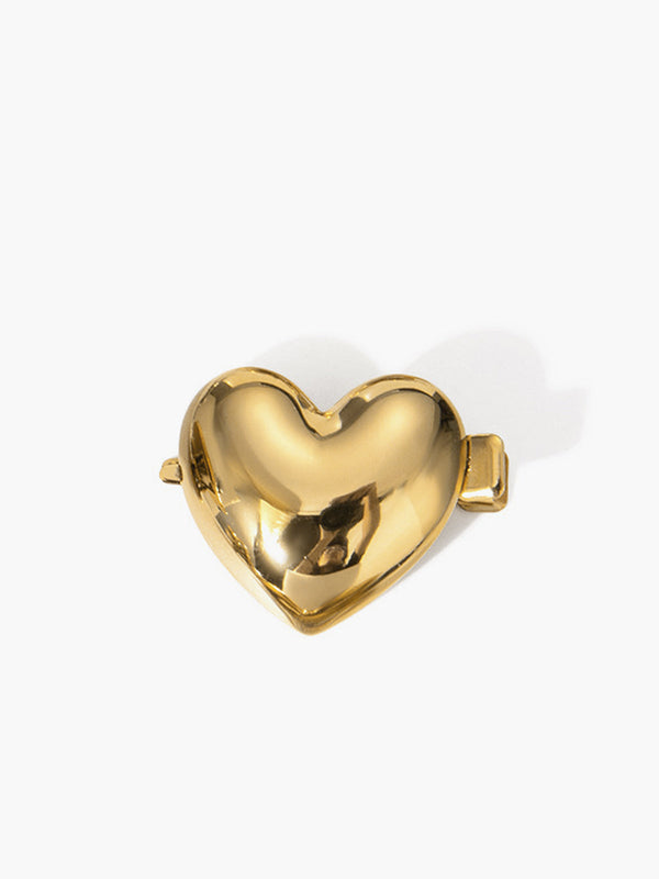 LOVEVVR Golden Heart Hair Clip