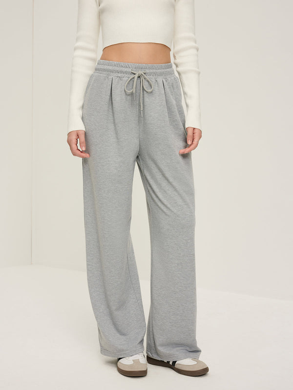 LOVEVVR Leisure Drawstring Baggy Sweatpants