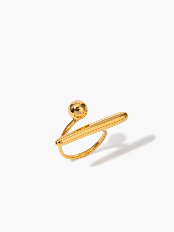 LOVEVVR Irregular Minimalist Open Ring