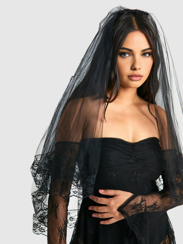 LOVEVVR Halloween Ghost Bridal Veil