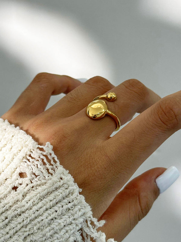 LOVEVVR Asymmetric Open Ring