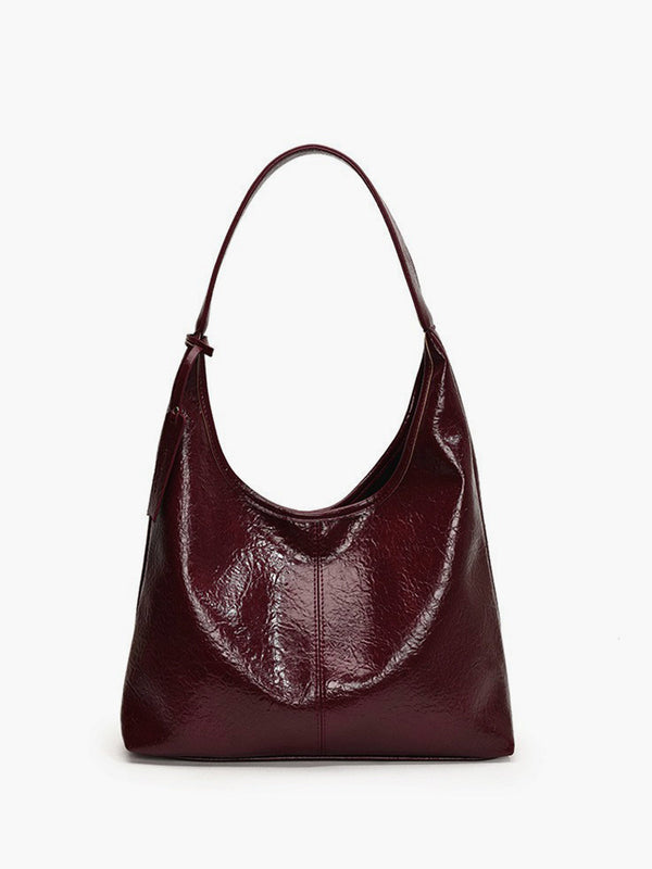 LOVEVVR Leisure Button Clasp Hobo Bag