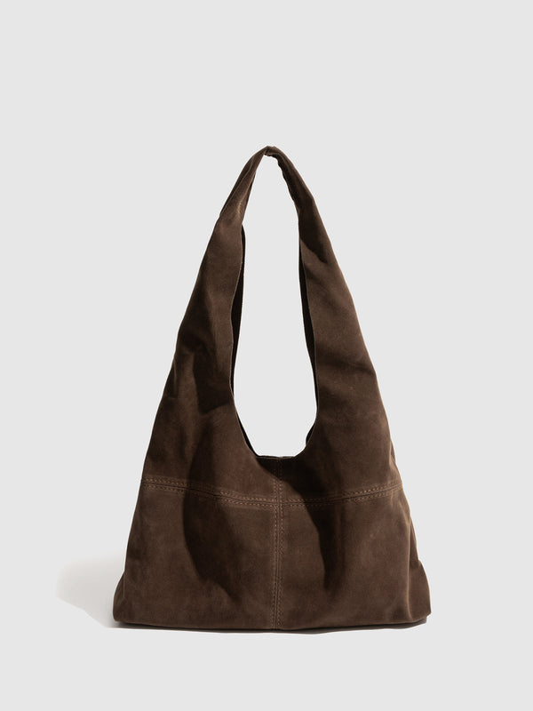 LOVEVVR Button Clasp Hobo Bag