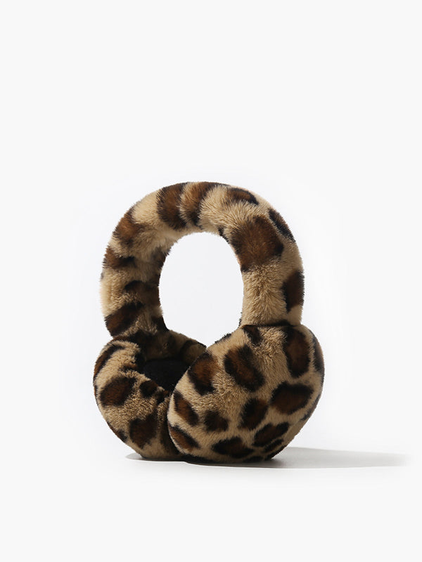 LOVEVVR Leopard Fuzzy Earmuffs